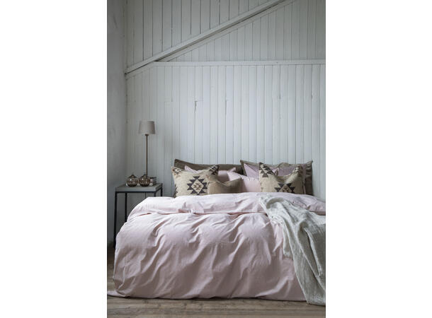 Borås Cotton Breeze bäddset 100% ekologi 150x210/50x60 Dusty pink