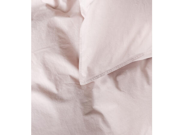 Borås Cotton Breeze bäddset 100% ekologi 150x210/50x60 Dusty pink