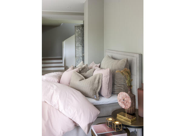 Borås Cotton Breeze bäddset 100% ekologi 150x210/50x60 Dusty pink