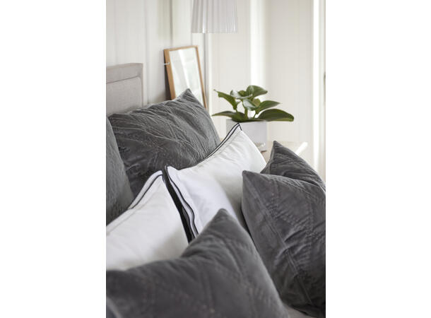 Borås Cotton Sky bäddset 150x210/50x60 Grå