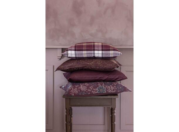 Borås Cotton Antonio bäddset 150x210/50x60 Aubergine