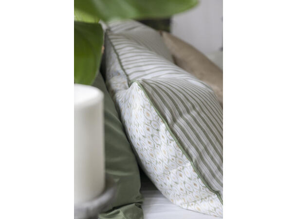 Borås Cotton Arosa örngott 50x60 Grön