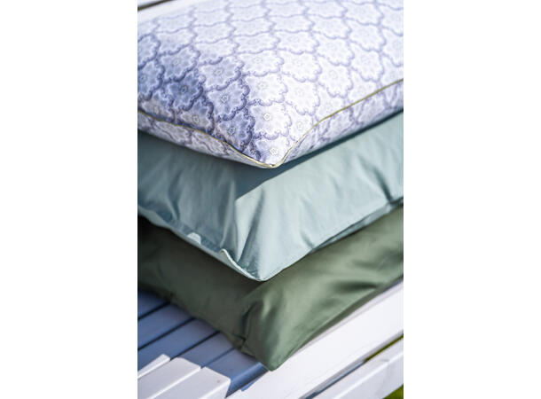 Borås Cotton Sorrento bäddset 230x220/2*50x60 Grønn / Dusty green