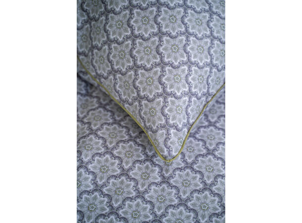 Borås Cotton Sorrento bäddset 230x220/2*50x60 Grønn / Dusty green