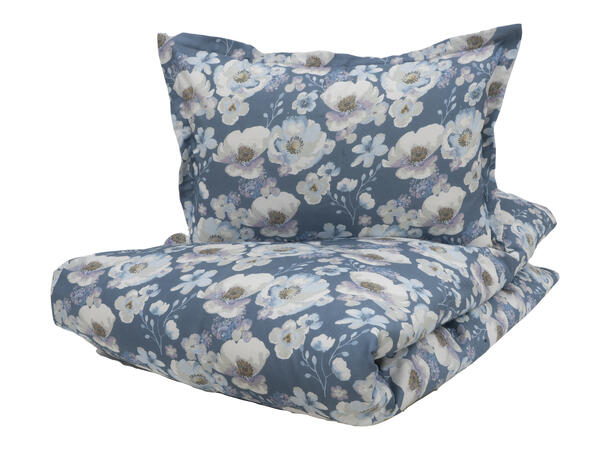 Borås Cotton Adria bäddset 150x210/50x60 Blå