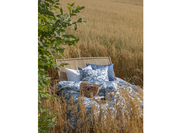 Borås Cotton Adria bäddset 150x210/50x60 Blå