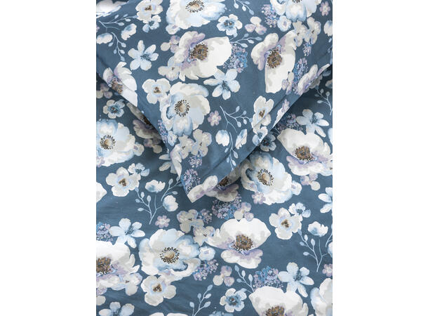 Borås Cotton Adria bäddset 150x210/50x60 Blå