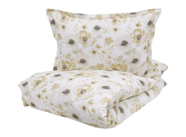Borås Cotton Adria bäddset 150x210/50x60 Gul