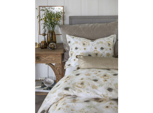 Borås Cotton Adria bäddset 150x210/50x60 Gul