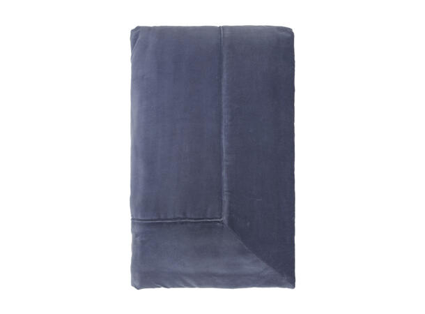 Halvor Bakke Wellington sängöverkast 160x280 blå / Vintage indigo