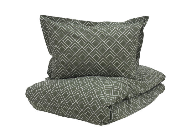Turiform Jasmin bäddset 150x210/50x60 Grön