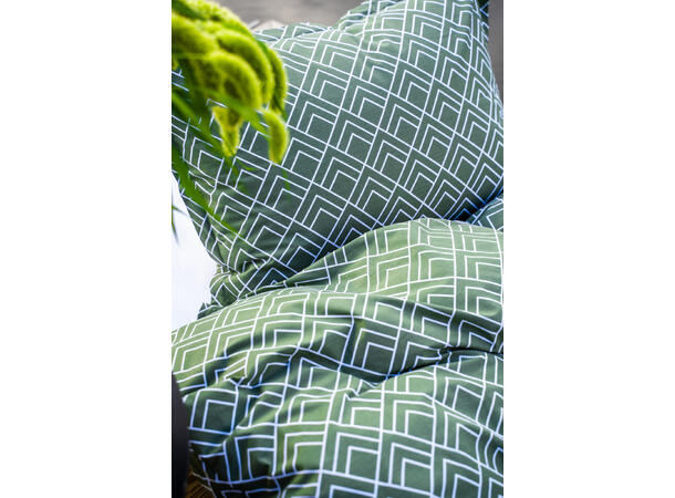 Turiform Jasmin bäddset 150x210/50x60 Grön
