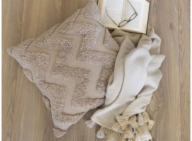 Rebell Udine kuddfodral 60x60 Taupe