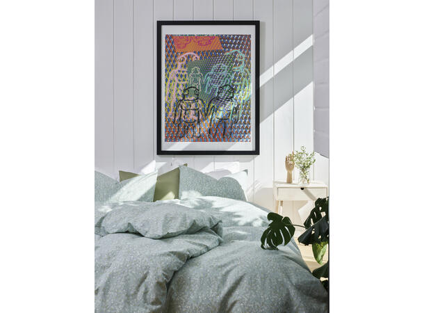 Turiform Amalie bäddset 150x210/50x60 Grön