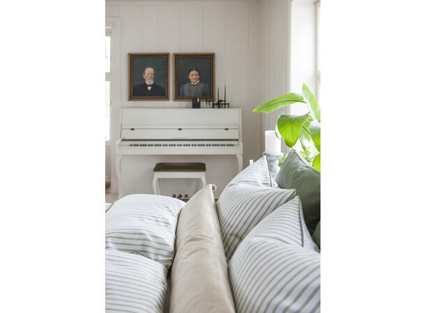 Borås Cotton Arosa bäddset 150x210/50x60 Grön