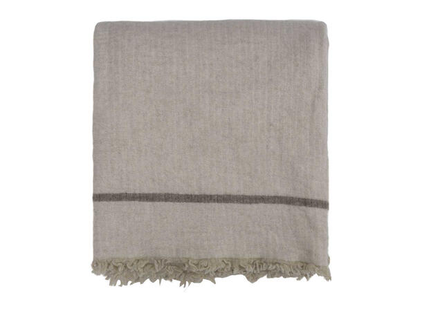 Halvor Bakke Chamonix pläd 130x200 Beige / Pure cashmere