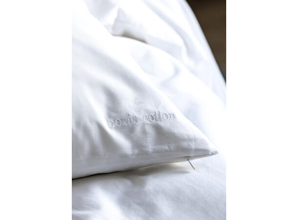 Borås Cotton Cloud bäddset 150x210/50x60 Optical white