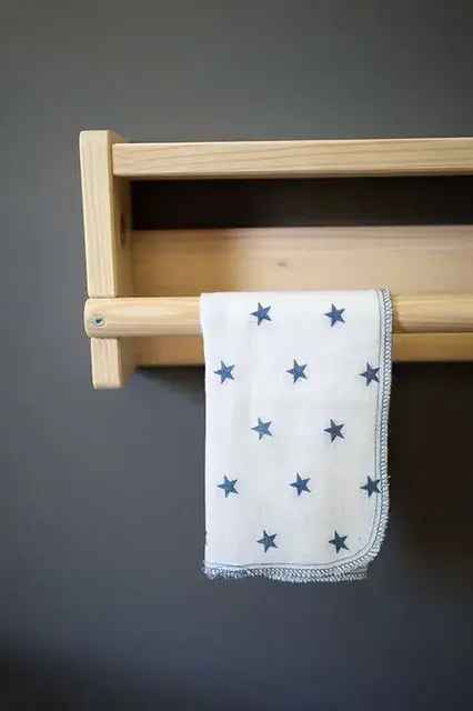 Mie Muslin gasklut. 100% organic cottton 30x30 Blå 