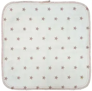 Mie Muslin gasklut. 100% organic cottton 30x30 Rosa