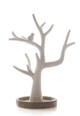 Bird smycketr&#228;d Vit