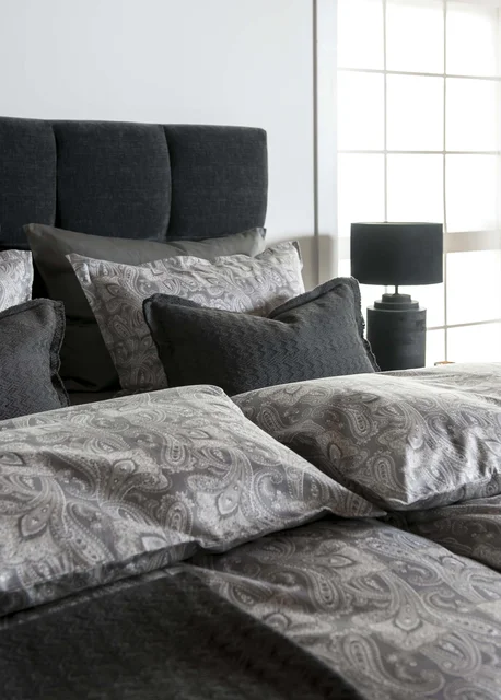 Borås Cotton Milazzo bäddset 230x220/2*50x60 Grå 