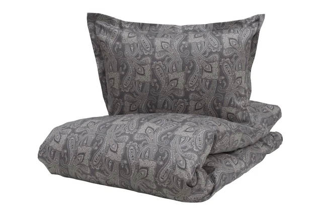 Borås Cotton Milazzo bäddset 230x220/2*50x60 Grå 