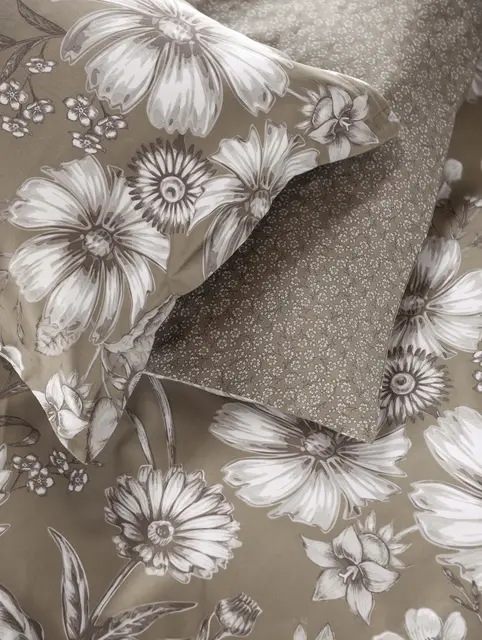 Borås Cotton Siena bäddset 230x220/2*50x60 Beige 