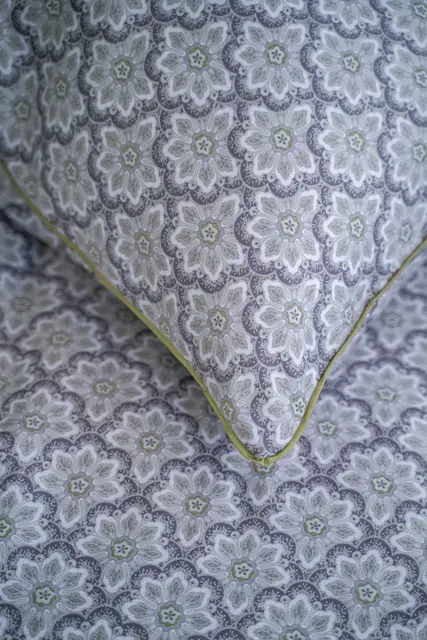 Borås Cotton Sorrento bäddset 230x220/2*50x60 Grønn / Dusty green 