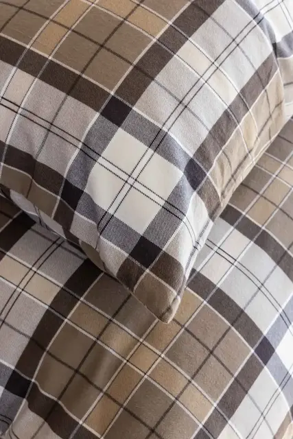Borås Cotton Antonio bäddset 150x210/50x60 Brun 