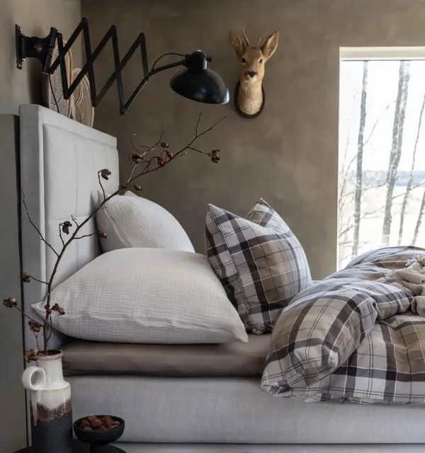 Borås Cotton Torino kuddfodral 60x80 Beige 