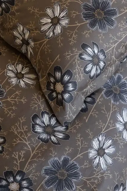 Borås Cotton Viola bäddset 150x210/50x60 Brun 