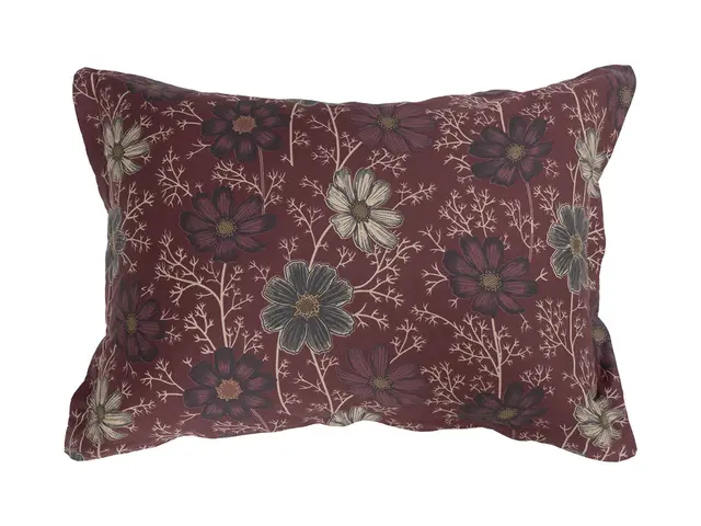 Borås Cotton Viola kuddfodral 50x60 Aubergine 