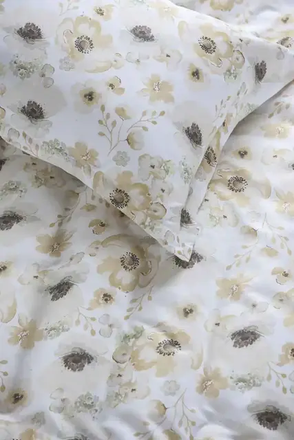 Borås Cotton Adria örngott 50x60 Ljus gul 