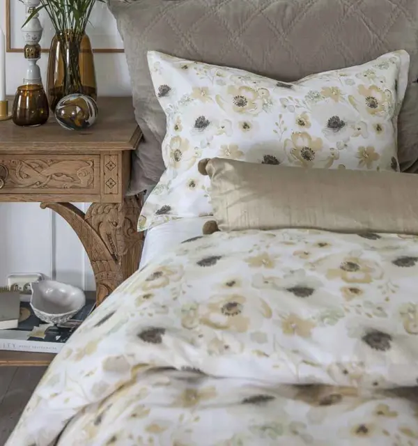 Borås Cotton Deauville kuddfodral 30x120 Ecru 