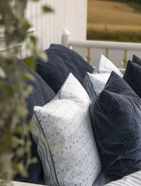 Borås Cotton Arosa örngott 50x60 Blå 