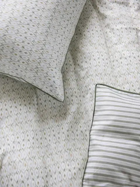Borås Cotton Arosa örngott 50x60 Grön 