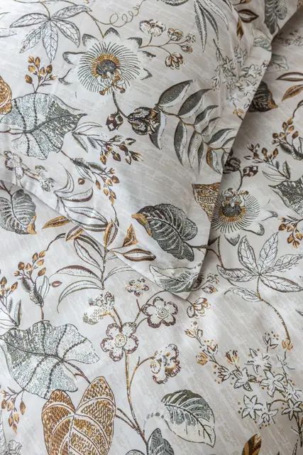 Borås Cotton Marilyn bäddset 150x210/50x60 Beige 