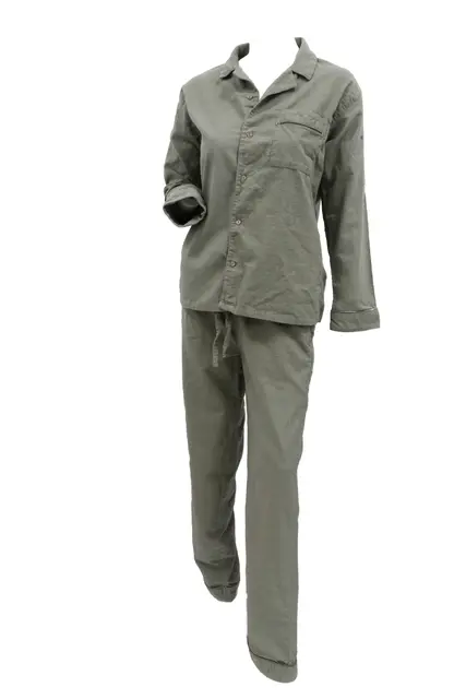 Borås Cotton Oliver pyjamas S/M Grön 