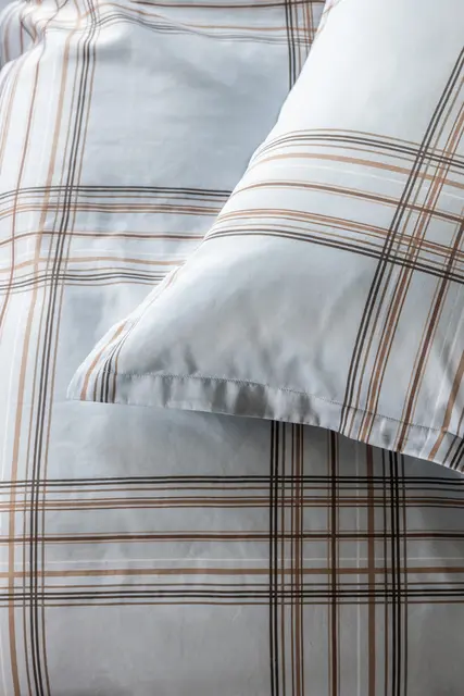 Borås Cotton Diego bäddset 150x210/50x60 Blå 