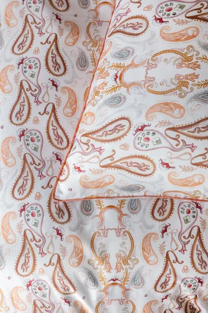 Borås Cotton Fabiola bäddset 150x210/50x60 Rosa 