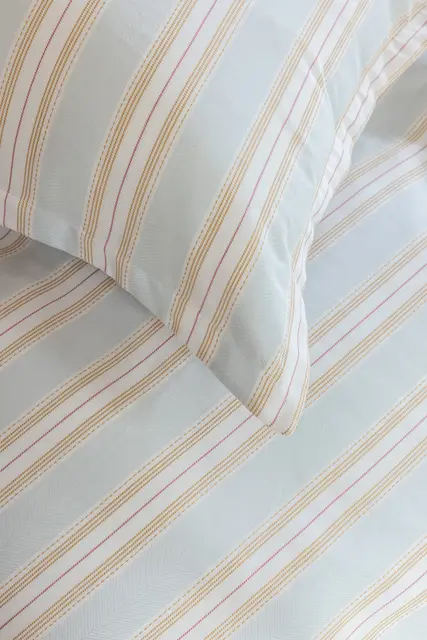 Borås Cotton Luca bäddset 150x210/50x60 Blå 