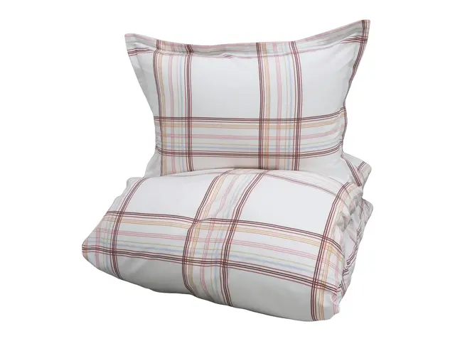 Borås Cotton Diego bäddset 150x210/50x60 Rosa 