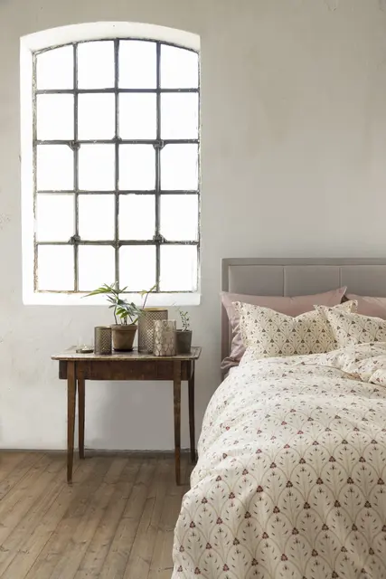 Borås Cotton Marino bäddset 150x210/50x60 Beige 