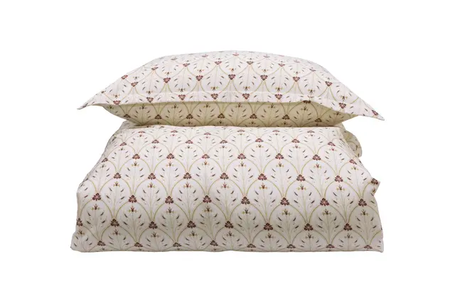 Borås Cotton Marino bäddset 150x210/50x60 Beige 