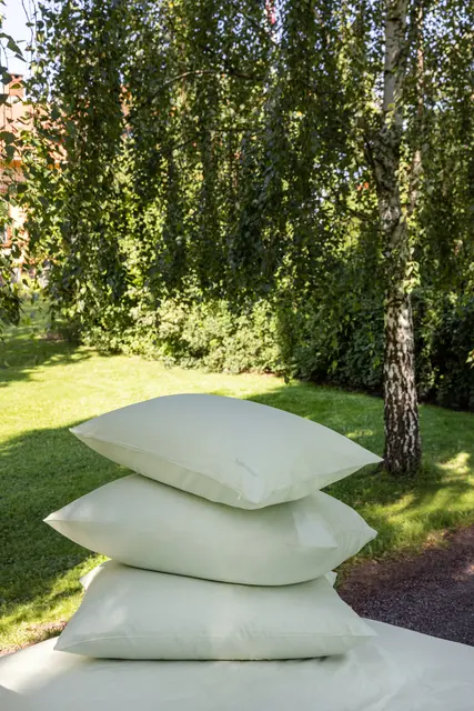 Borås Cotton Cloud örngott 70x100 Ljusgrön 