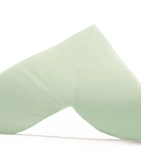 Borås Cotton Cloud kuvertsytt lakan 180x200 Ljusgrön 