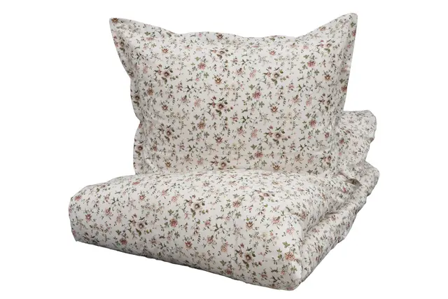 Borås Cotton Veneda bäddset 150x210/50x60 Rosa 