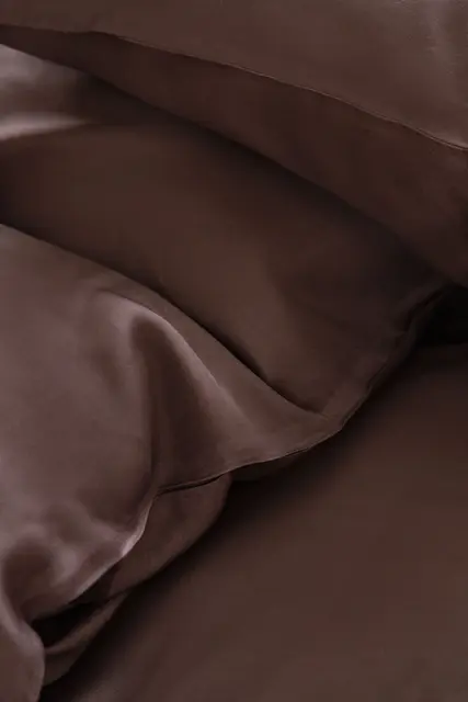 Borås Cotton Bliss bäddset 140x220/50x70 Brun 