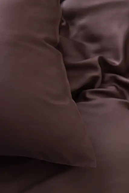 Borås Cotton Bliss bäddset 140x220/50x70 Brun 