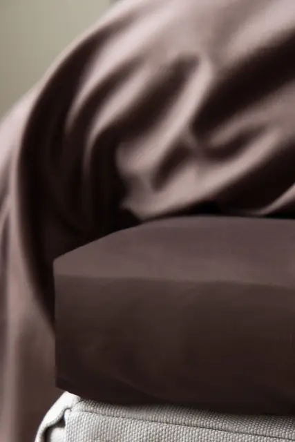 Borås Cotton Cloud kuvertsytt lakan 180x210 Brun 